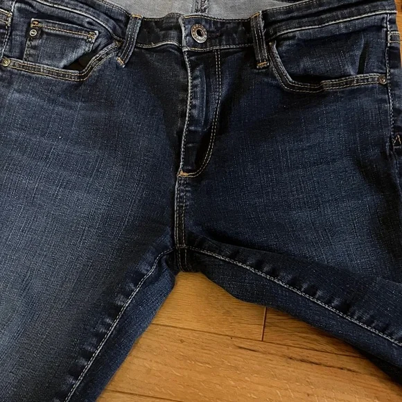 AG Adriano Goldschmied Dark Indigo Straight Leg Jeans - Picture 5 of 6